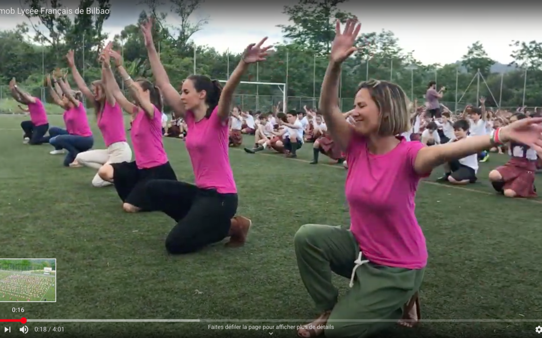 Flash mob Lycée Français de Bilbao