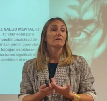 Présentation de Marta Eguidazu sur la santé mentale