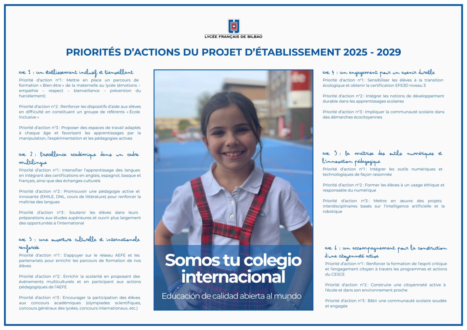 Projet d’établissement